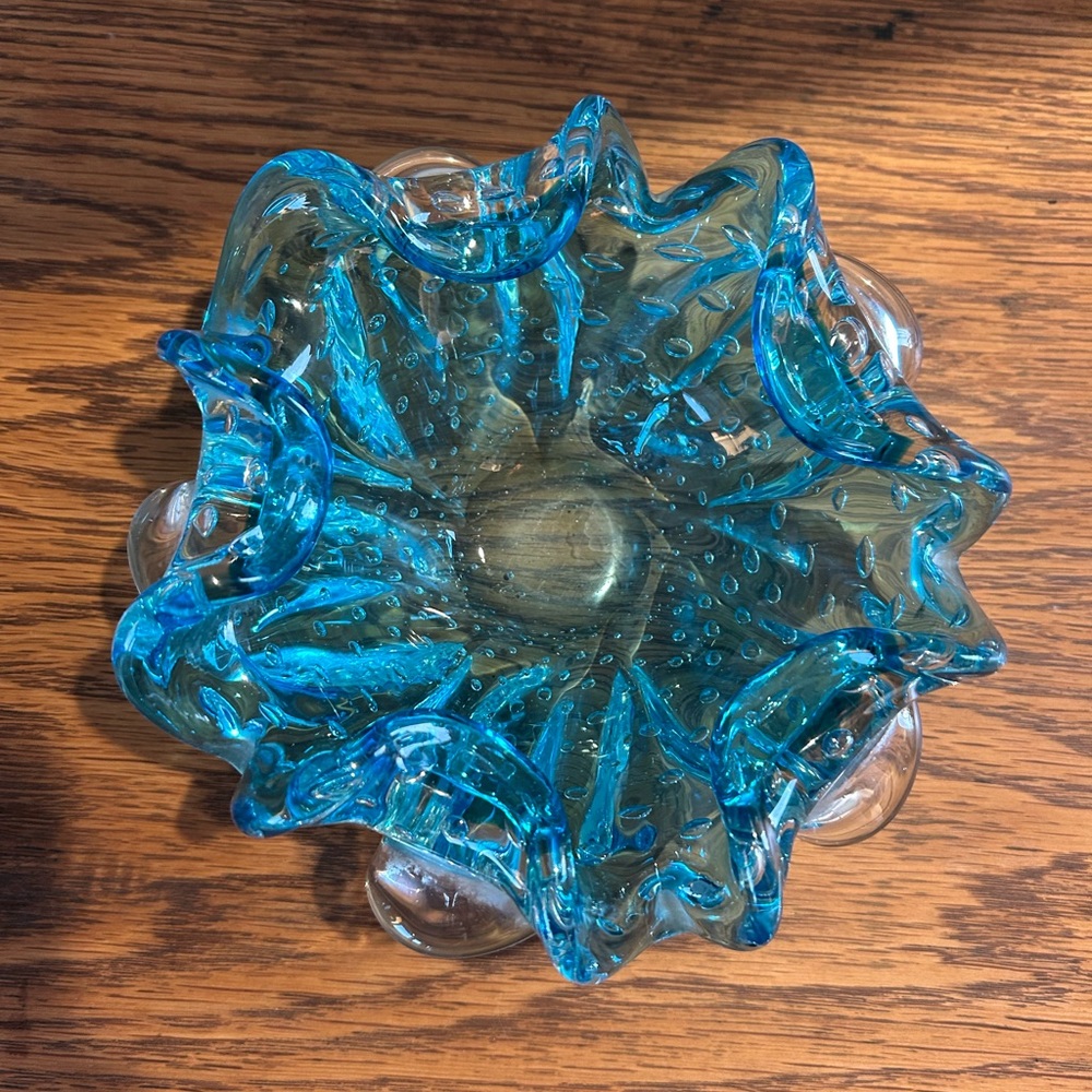 Blue Murano Glass bowl